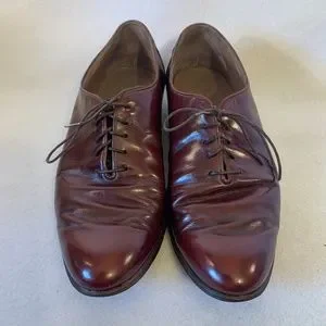 Bally Oxfords Size 7.5D Made in Italy Gently worn Bally Amado Black Leather Lace Up Oxfords | Mercari main image 4